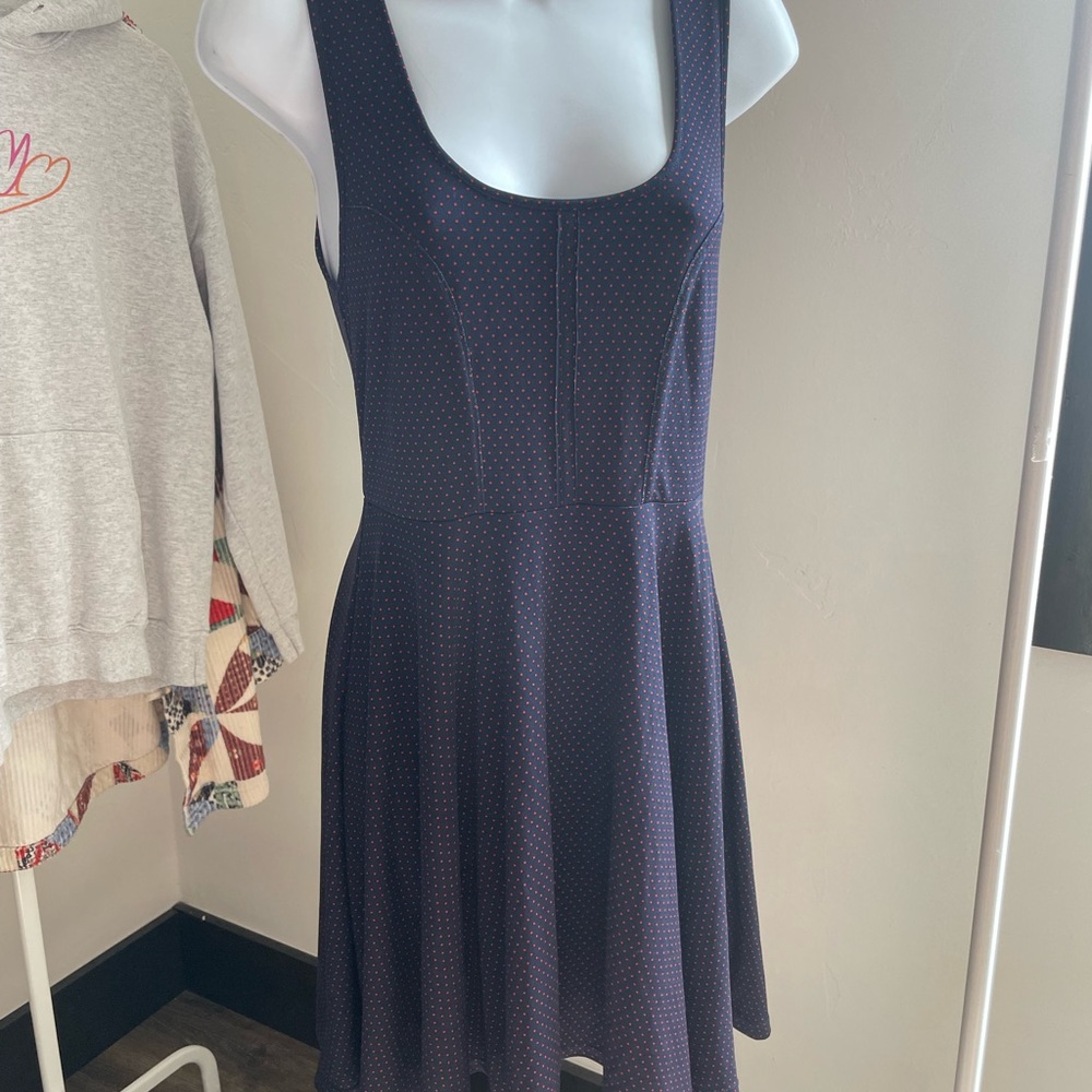 Free People Navy Blue Dress